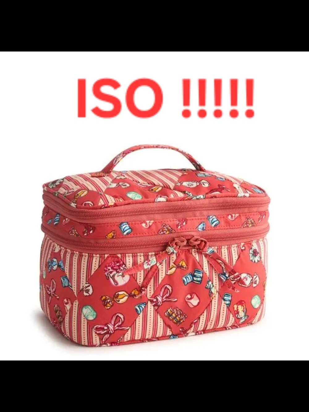 IN SEARCH OF!!! Vera Bradley Something Sweet Cosmetic Candy Design Case